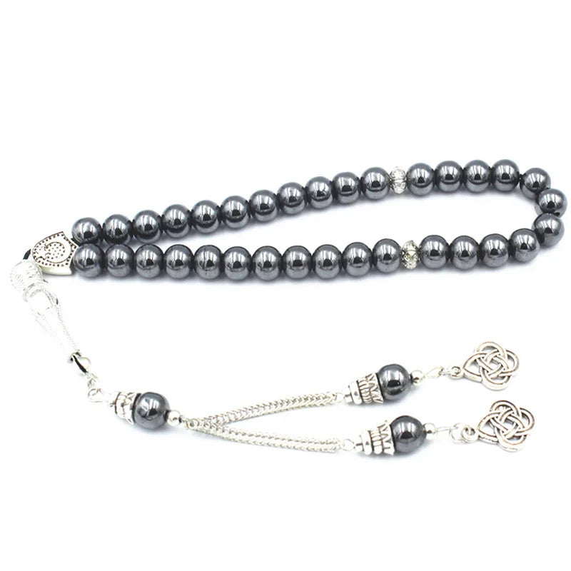Tasbih Natural Hematite Stone Islamic Gift