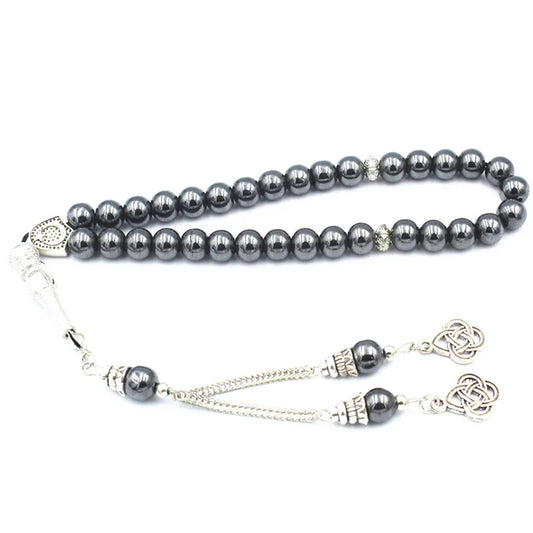 Tasbih Natural Hematite Stone Islamic Gift